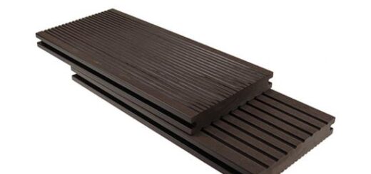 4m long solid wood plastic composite decking boards