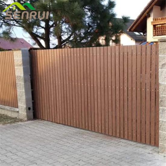 Exterior garden wpc fence panel boards