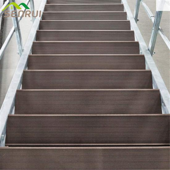 Stairs wood plastic composite decking boards