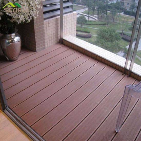 Waterproof wpc balcony decking flooring