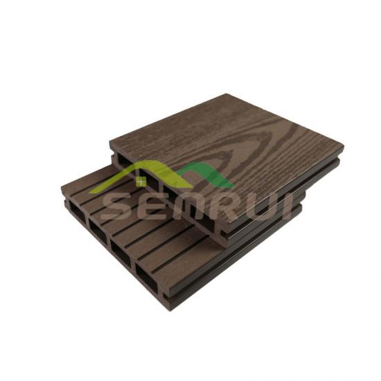 Wood grain composite wood deck decking