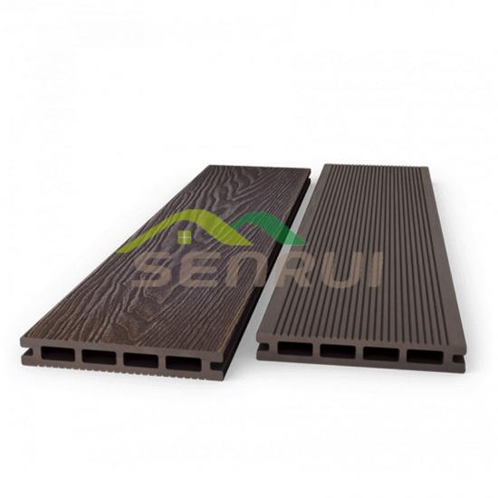 Wood grain deck online deep embossed wpc decking