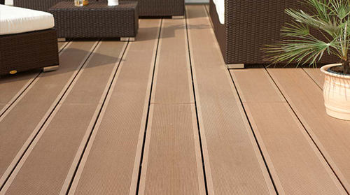 wood plastic composite decking